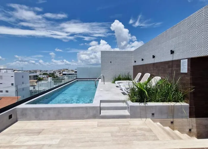 Super Cute Flat On 5th Ave In Pdc Steps From Apartamento Playa del Carmen